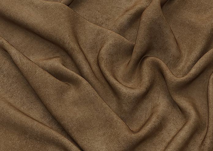 Faux Suede, Mocha - Roman Blind - Image 4
